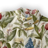 Vintage Botanicals Seamless Patterns Aloha Hawaii Shirt, Botanicals Hawaiian Button Down Shirt - The Palmix